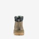 Leren jongens boots taupe