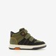 Hoge jongens sneakers donkergroen