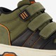 Hoge jongens sneakers donkergroen