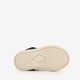 Hoge suede jongens sneakers zwart blauw