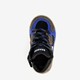 Hoge suede jongens sneakers zwart blauw