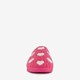 Dames sloffen met hartjes roze