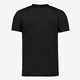 Heren voetbal T-shirt zwart wit
