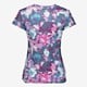 Dames sport T-shirt met print roze blauw