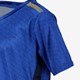 Dry jongens voetbal T-shirt blauw zwart