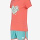 Tweedelige meisjes sport set oranje