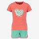Tweedelige meisjes sport set oranje