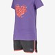 Tweedelige meisjes sport set paars