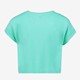Cropped meisjes sport T-shirt groen