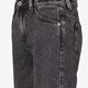 Loose fit meisjes jeans wijde pijpen grijs