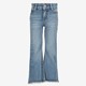 Loose fit meisjes jeans wijde pijpen blauw