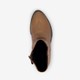 Meisjes western enkellaarsjes brons