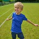 Tweedelige kinder sportset blauw