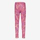 Meisjes sportlegging stippenprint oranje