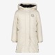 Gewatteerde meisjes winterjas beige