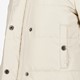 Gewatteerde meisjes winterjas beige