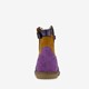 Suede meisjes western laarsjes paars