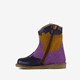 Suede meisjes western laarsjes paars
