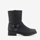 Meisjes biker boots zwart
