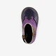 Suede meisjes western laarsjes paars