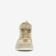 Hoge meisjes sneakers goud