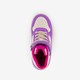 Hoge meisjes sneakers met glitter paars