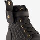 Meisjes veterboots met tasje zwart