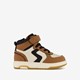 Hoge jongens sneakers cognac