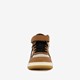 Hoge jongens sneakers cognac