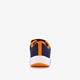 Kinder sportschoenen blauw oranje