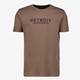 Heren T-shirt bruin