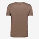 Heren T-shirt bruin