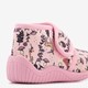 Kinder pantoffels met herfst print roze
