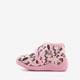 Kinder pantoffels met herfst print roze