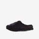 Kinder teddy pantoffels zwart