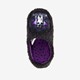 Kinder teddy pantoffels zwart