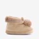Kinder pantoffels konijn beige