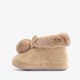 Kinder pantoffels konijn beige