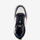 Hoge meisjes sneakers metallic