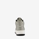 Hoge dames sneakers grijs wit