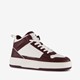 ONLY Shoes hoge dames sneakers wit rood