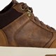 Hoge heren sneakers cognac