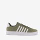 Court Tiebreak suede heren sneakers groen
