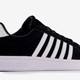 Court Tiebreak suede heren sneakers zwart