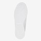 Heren sneakers wit met blauw detail