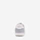 Breaknet suède dames sneakers grijs wit