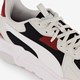 Trinity Lite heren sneakers wit rood