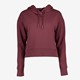 Osaga cropped dames hoodie rood