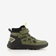 Hoge jongens sneakers donkergroen