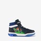 Hoge jongens sneakers met lichtjes blauw